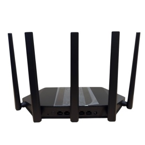 Router Wi‑Fi HikVision DS‑3WR18X, Wi‑Fi 6 1800 Mbps dual‑band cu porturi wired + wireless Gigabit, 5G‑first pentru conexiuni rapide, roaming optimizat si management prin aplicatie pentru retele stabile in locuinte si birouri mici - Img 3