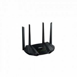 Router Wireless Dahua AX1500 DH-AX15M, tehnologie Wi-Fi 6, viteza 1.5 Gbps Dual-Band, tehnologie MU-MIMO si Beamforming, securitate WPA3, eficienta OFDMA, control parental, retea Guest, design compact - Img 2