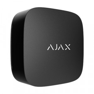 Senzor monitorizare calitate aer Ajax LifeQuality Jeweller, masurare CO2, temperatura si umiditate, grafice in aplicatie, calibrare automata, raza 1700m, autonomie 3 ani, culoare negru, indicator LED smart - Img 2