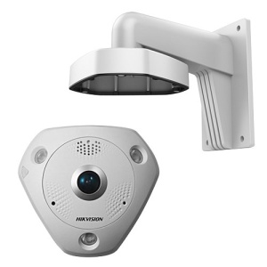 Suport de perete HikVision DS-1273ZJ-DM25 pentru camere supraveghere tip dome, material aliaj de aluminiu cu tratament de suprafata prin pulverizare, design cu capac pentru cablare facila, montaj robust de exterior - Img 3