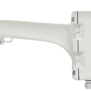 Suport de perete HikVision DS-1604ZJ-BOX pentru camere PTZ Speed Dome, doza de jonctiune inclusa, material aliaj de aluminiu, iesire cabluri spate si jos, carlig pentru cablu siguranta, montaj profesional exterior - Img 4