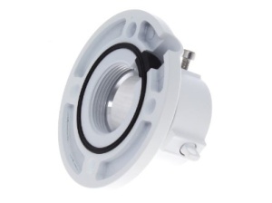 Suport montaj incastrat in tavan HikVision DS-1663ZJ pentru camere Speed Dome PTZ, material aliaj de aluminiu, culoare Hikvision White, design discret tip in-ceiling, rezistenta structurala ridicata, instalare interior - Img 3