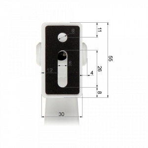 Suport perete camera supraveghere Dahua PFB121W, material aliaj de aluminiu, unghi inclinare reglabil -60 pana la 0 grade, rotatie 360 grade, sarcina maxima 1kg, rezistenta la temperaturi extreme, montaj facil si sigur - Img 4