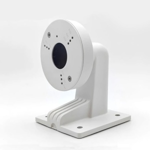 Suport perete camera supraveghere Hikvision DS-1272ZJ-110-TRS, material aliaj de aluminiu si otel, montaj robust la exterior sau interior, rezistenta la coroziune, design durabil, accesorii fixare - Img 2