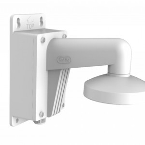 Suport perete HikVision cu doza de jonctiune DS-1473ZJ-135B, material aliaj de aluminiu, culoare alb Hikvision, montaj stabil pentru camere supraveghere, rezistent la intemperii, design ergonomic, uz profesional