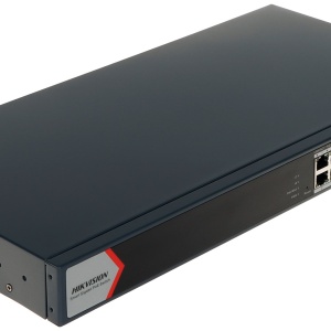 Switch PoE HikVision Smart Managed 16 porturi DS-3E1518P-EIV2, Gigabit, 1x Uplink RJ45, 1x SFP, buget putere 230W, management L2, suporta VLAN, protectie la supratensiune 6kV, prevenire bucle STP/RSTP, monitorizare stare cablu - Img 2