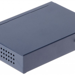Switch PoE unmanaged HikVision DS-3E0105P-E, 4 porturi Fast Ethernet PoE, 1 port Uplink, transmisie pana la 300m, functia VIP port, protectie supratensiune 6KV, Intelligent PoE Management, carcasa metalica - Img 5