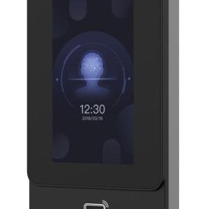 Terminal recunoastere faciala HikVision DS‑K1T342MFWX‑E1, 4.3" touch, camera 2MP, cititor card M1, audio bidirectional, TCP/IP, Wi-Fi, PoE 12V, recunoastere fete cu masca, 1500 fete, 3000 amprente, 3000 carduri - Img 3