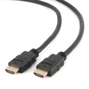 Cablu HDMI Gembird CC-HDMI4-20M 20m, versiune 1.4 High Speed cu Ethernet, suporta 4K UHD 2160p, 3D, ARC, conectori auriti, seria Cablexpert, izolare PVC neagra, diametru 24AWG, ideal pentru sisteme supraveghere si media - Img 4
