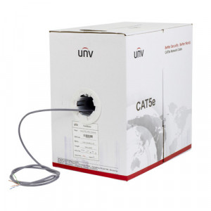 Cablu UNIVIEW UTP cat.5e, OFC, 0.50 mm cupru CAB-LC2100B-IN