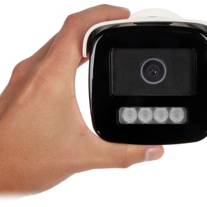 Camera HikVision Bullet IP AcuSense with ColorVu 4MP Strobe Light and Audible Warning DS-2CD2T46G2H-IS2U/SL(EF) - Img 4
