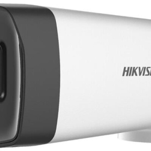 Camera supraveghere analogica HikVision Bullet 5MP DS-2CE17H0T-IT5F(3.6mm)(C), tehnologie 4 in 1 (TVI/AHD/CVI/CVBS), iluminare IR distanta pana la 80m, lentila fixa 3.6mm, protectie IP67, senzor performant, design robust