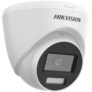 Camera supraveghere analogica Hikvision Turbo‑HD Value Series turret 8MP DS‑2CE78U0T‑LF(2.8mm) Smart‑Hybrid Light IR+WL, 3840×2160 4K, pana la 40 m IR si 20 m lumina alba, TVI/AHD/CVI/CVBS, IP67