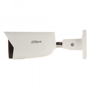Camera supraveghere IP Dahua bullet 4MP IPC-HFW3449E-AS-LED-0280B(2.8mm) Full-color WizSense, Warm LED 30m, 1/2.7” CMOS, WDR 120dB, 3D DNR, protectie IP67, slot card microSD 256GB, microfon incorporat, SMD Plus, PoE