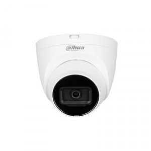 Camera supraveghere IP Dahua dome 2MP IPC-HDW2241T-S-0280B(2.8mm), tehnologie WizSense, protectie perimetru si detectie faciala, unghi 107 grade, iluminare IR 30m, microfon incorporat, slot card microSD, IP67, alimentare PoE sau 12V