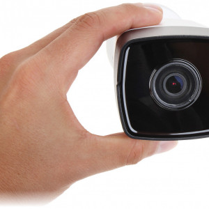 Camera supraveghere IP Hikvision bullet 4MP DS-2CD1043G2-I(2.8mm), tehnologie MD 2.0 cu detectie om/vehicul, iluminare EXIR 2.0 pana la 30m, True WDR 120dB, compresie H.265+, protectie IP67, microfon incorporat si slot card microSD pana la 256GB - Img 3