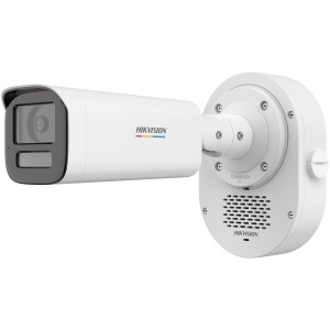 Camera supraveghere IP HikVision bullet 4MP DS-2CD1B47G3-LIUF ColorVu 3.0, Smart Hybrid Light, Motion Detection 3.0, Strobe Light & Audio Alarm, microfon, slot card microSD, IP67