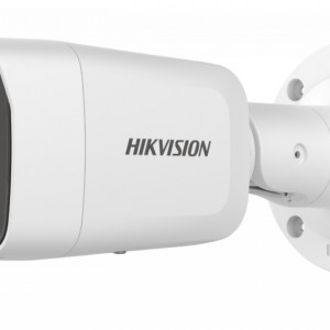Camera supraveghere IP HikVision bullet 5MP DS-2CD3056G2-IS AcuSense, DarkFighter, WDR 120dB, H.265+, platforma HEOP pentru aplicatii third-party, clasificare om/vehicul, audio/alarma, IR 40m, IP67, slot card SD