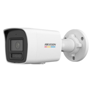 Camera supraveghere IP Hikvision bullet 6MP DS‑2CD1067G2H‑LIUF/SL(2.8mm), ColorVu cu Smart Hybrid Light pentru iluminare extinsa, imagini color 24/7, detectie persoane si vehicule, audio bidirectional, alarma strobe, H.265+, microSD pana la 512 GB