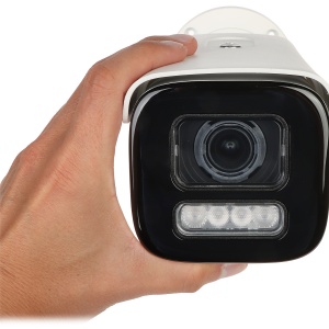 Camera supraveghere IP HikVision Bullet 8MP DS-2CD2687G2HT-LIZS(2.8-12mm)(eF), ColorVu, Smart Hybrid Light, Lentila Varifocala Motorizata, AcuSense, 130 dB WDR, protectie IP67 si IK10, slot card 512GB, H.265+, analiza video inteligenta, metal, 4K - Img 3