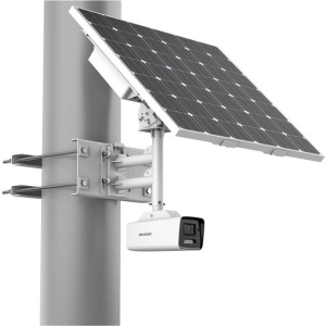Camera supraveghere IP HikVision Bullet 8MP DS-2XS6A87G1-LS/C36S80, Solar Kit 4G, ColorVu, panou 80W, acumulator 360Wh, MD 2.0, WDR 130dB, stocare 64GB eMMC, slot SIM, protectie IP67, monitorizare de la distanta - Img 2