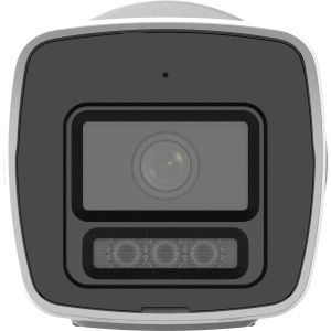 Camera supraveghere IP Hikvision bullet DS-2CD1047G3H-LIU(4mm), ColorVu 3.0 pentru imagini color 24/7, Smart Hybrid Light IR+white, detectie miscare persoane/vehicule Motion 3.0, audio bidirectional cu strobe alarm, microSD pana la 512GB, IP67 - Img 2