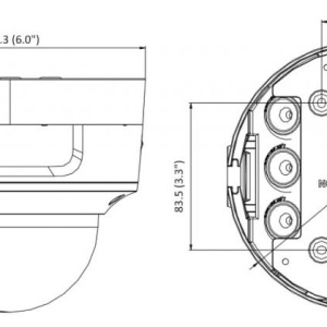 Camera supraveghere IP HikVision Dome 4MP DS-2CD2746G2-IZS(2.8-12mm)(C)(Black), AcuSense, DarkFighter, lentila motorizata, WDR 120dB, audio/alarma, protectie IP66 si IK10, clasificare om/vehicul, carcasa neagra - Img 8