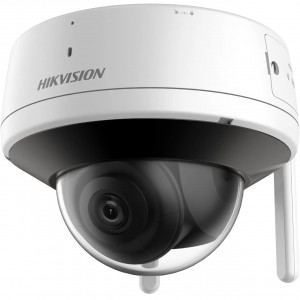 Camera supraveghere IP Hikvision Dome 4MP DS-2CV2141G2-IDW2E(2.8mm), Wi-Fi distanta 120m, audio bidirectional (microfon si difuzor), IR 30m, WDR 120dB, slot card 256GB, protectie IP66, compresie H.265+, senzor 1/3 CMOS - Img 3