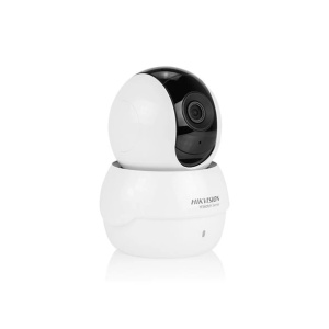 Camera supraveghere IP HikVision HiWatch PT 2MP HWC-P120-D/W(2.8mm), Wi-Fi, audio bidirectional, slot card microSD pana la 128GB, digital WDR, compresie H.264, rotire Pan & Tilt, alimentare 5V, vizualizare de la distanta prin app - Img 3
