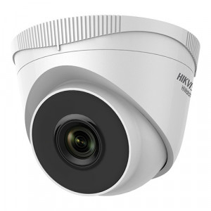 Camera supraveghere IP HikVision HiWatch Turret 2MP HWI-T221H(C)(2.8mm), compresie video H.265+, EXIR IR pana la 30m, protectie IP67, digital WDR, 3D DNR, alimentare PoE, carcasa metal si plastic, ONVIF