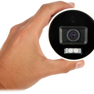 Camera supraveghere IP HikVision mini bullet 4MP DS-2CD2047G2H-LIU/SL(4mm)(eF), Smart Hybrid Light, ColorVu, WDR 130dB, H.265+, audio bidirectional, flash stroboscopic si alarma sonora, IP67, slot card 512GB, Deep Learning - Img 3