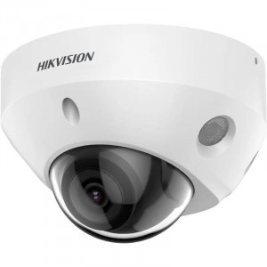 Camera supraveghere IP Hikvision Mini Dome 4MP DS-2CD2547G2-LS(2.8mm)(C), tehnologie ColorVu imagini color 24/7, AcuSense, interfata audio si alarma, WDR 130dB, protectie IP67 si IK08, compresie H.265+, slot card - Img 2