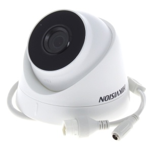 Camera supraveghere IP HikVision turret 2MP DS-2CD1321-I(4mm) Full HD 1080p, EXIR 2.0 Smart IR pana la 30m, Digital WDR, compresie H.264, protectie intemperii IP67, alimentare PoE si 12V, carcasa rezistenta metal si plastic - Img 2