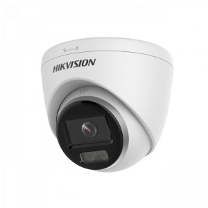 Camera supraveghere IP HikVision Turret 4MP DS-2CD1347G0-LUF(2.8mm) ColorVu, imagini color 24/7, microfon incorporat, lumina alba 30m, H.265+, protectie IP67, slot card SD, senzor performant Low Light - Img 2