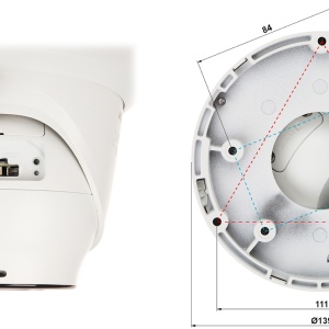 Camera supraveghere IP HikVision Turret 6MP DS-2CD2367G2H-LI(2.8mm)(eF) Smart Hybrid Light, ColorVu, 130dB WDR, H.265+, clasificare om/vehicul Deep Learning, microfon incorporat, IP67, senzor CMOS 1/1.8, imagine color 24/7 - Img 4