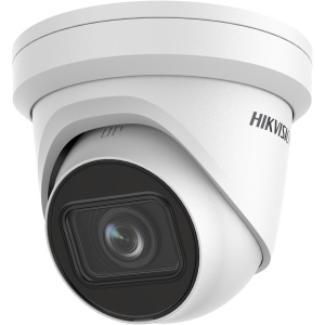 Camera supraveghere IP HikVision turret 8MP DS-2CD2H83G2-IZS(2.8-12mm) AcuSense detectie persoane si vehicule, motorized varifocal, true WDR 120dB, H.265+, interfata audio si alarma, IP67, IK10