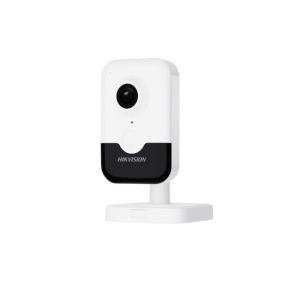 Camera supraveghere IP Wi‑Fi HikVision cube 4MP DS‑2CD2443G2‑IW(4mm)(W) Digital WDR, audio bidirectional integrat, detectie persoane si vehicule bazata pe deep learning, imaginie clare, conectivitate Wi‑Fi pentru monitoring flexibil