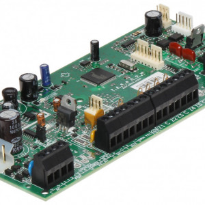 Centrala alarma antiefractie Paradox Spectra SP5500+, 5 zone pe placa, extensibila la 32 zone, 2 partitii, 2 iesiri PGM, StayD, suporta modulele PCS, IP150+ si VDMP3, memorie 256 evenimente, actualizare BabyWare