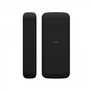 Contact magnetic wireless slim Hikvision AX PRO DS-PDMCS-EG2-WE/Black, design compact, tehnologie Tri-X, distanta transmisie 1200m, frecventa 868MHz, configurare prin aplicatie, culoare negru