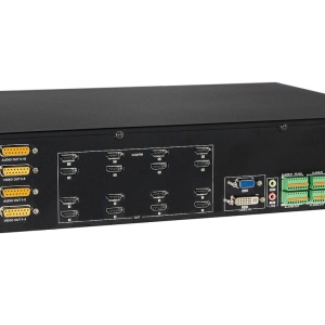 Decodor Video 4K HikVision DS-6916UDI-C, 16 iesiri HDMI, capacitate decodare 256 canale, suporta camere 32MP, sincronizare cadre, control Video Wall (splicing/roaming), H.265+, 2 porturi Gigabit, protocol ONVIF - Img 4