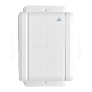 Detector miscare exterior PMD780M wireless cu detectie laterala dubla, acoperire 3–12 m pe fiecare latura, reglaj sensibilitate, senzor temperatura, baterii AA autonomie pana la 5 ani, actualizare OTA BlueEye