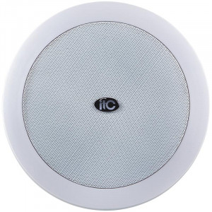Difuzor incastrabil (Ceiling Speaker) ITC T-208A, pentru sisteme de Public Address (PA), trepte 3.75W-7.5W-15W-30W @100V, speaker 8inch+ 1.5inch( Coaxial ceiling speaker), Max. SPL (Rated W/1M) 109dB, cutout 244mm, frequency response 60-20KHz, impedance