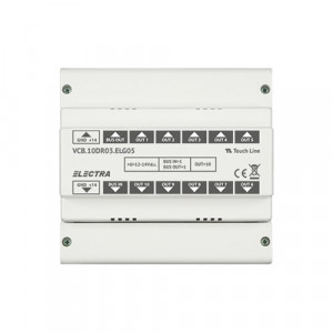 Doza Electra derivatie video 10 iesiri pentru EXPERT G3 VCB.10DR03.ELG05