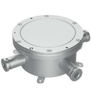 Doza HikVision DS‑2780ZJ‑X, otel inox 316L cu tratament anticoroziv, 4 orificii pentru cabluri, certificare explosion‑proof ATEX/IECEx, protectie la apa si praf IP68 pentru instalatii critice - Img 2