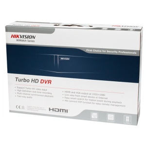 DVR HikVision HiWatch 8 canale HWD-5108MH-G4, 1080p Lite, tehnologie Motion Detection 2.0 (Deep Learning), compresie H.265 Pro+, audio prin cablu coaxial, suporta HDTVI/AHD/CVI/CVBS/IP, format 1U - Img 6