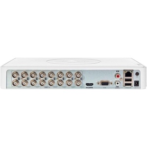 DVR HikVision Mini 1U 16 canale iDS-7116HQHI-M1/S, Tehnologie AcuSense Deep Learning, Rezolutie 3K Lite/5MP Lite, Compresie H.265 Pro+, Audio prin coaxial, Motion Detection 2.0, Protectie perimetrala, 24 canale IP - Img 4