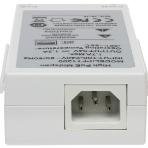 Injector High PoE Dahua DH-PFT1200, viteza Gigabit 10/100/1000 Mbps, putere maxima 60W, ideal pentru camere PTZ sau dispozitive de mare putere, protectie la supratensiune, montaj facil, conexiune stabila si sigura - Img 4