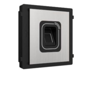 Modul cititor amprenta si card HikVision DS‑KD‑MFB/S, pentru statii modular IP/2‑wire IP/2‑wire HD, integrat cu cititor card M1/Desfire, protectie IP65, usor de extins - Img 2
