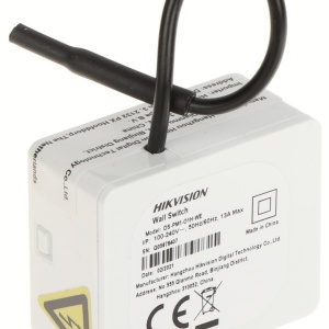 Modul releu wireless HikVision AX PRO DS-PM1-O1H-WE, Intrerupator perete, Comunicare bidirectionala 868 MHz, Criptare AES-128, Control automatizat din aplicatie, Design compact, Afisaj LED status, Suporta diferite scenarii - Img 3