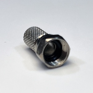 Mufa F cu garnitura 6.6 mm MK077-F666, conector mufa prin insurubare pentru cablu coaxial, protectie impotriva umiditatii, material metalic de inalta calitate, utilizare in instalatii TV si satelit, 1 bucata - Img 2